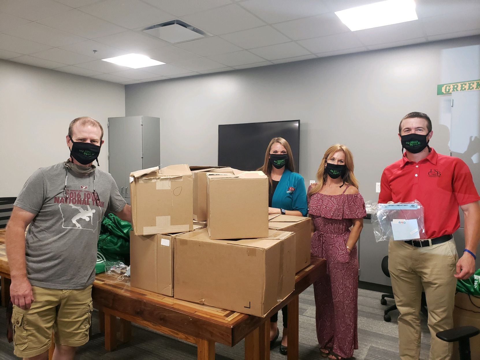 Mask donation